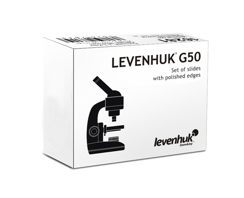 Levenhuk G50 üres tárgylemezek (50 darab)